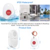 DAYTECH Personal Alarms for Elderly, Wireless Portable Vibration Caregiver Pager