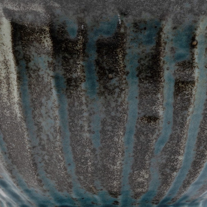 Wabi Sabi Premium Japanese Donburi Bowl (Blue) [Made in Japan]