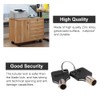 Thread Tubular Cam Lock 16mm Zinc Alloy Security Drawer Cam