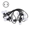 G50 Bulb String Light 5M 10LED White Globe Bulb Decorative