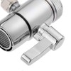 Sliver Faucet Adapter Diverter Valve Counter Top Water Filter 1/4"
