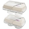 FLLIK 2 Pack EZ Pass Holder for Windshield. Ezpass with