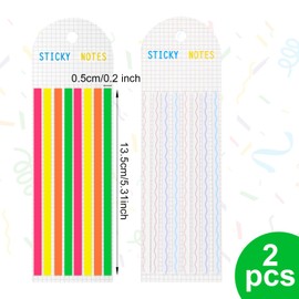 2pcs Transparent Mahjong Line Finder Notes, Writable Travel Mahjong Card Shuffler Line Reader Marker Sticky Strips for Beginners & Experienced Player Strategy Tool No Residue Adhesive
