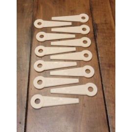 For STIHL NOS Genuine STIHL PolyCut Replacement Blades (12-Pack) 4111-007-1001 OEM