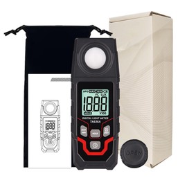 Weytoll Digital Illuminance Meter, 0-200000 Lux Brightness Measurement, Japanese Instruction Manual, Lux Meter, LCD Display, Portable, Fast Response, Easy Operation, Portable, Portable, Light