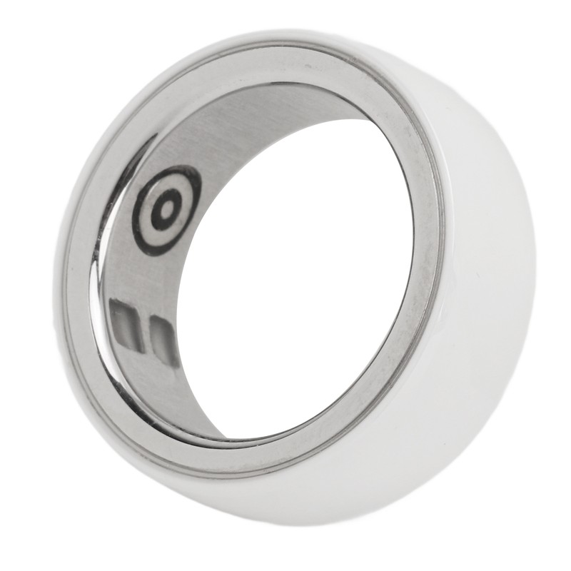 Smart Health Ring Stainless Steel Waterproof 23mah Lightweight Sleep Health