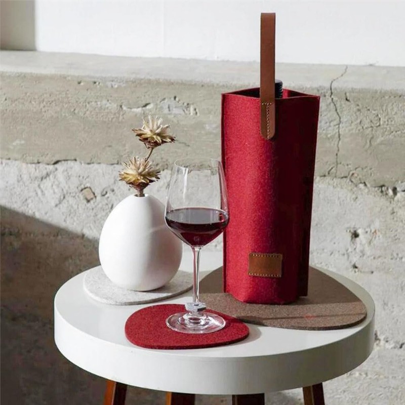 QUEXLAI Wine Bag, yellow, Modern