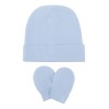 ^ Conjunto De Gorro Y Manoplas De Algodón For Bebé,