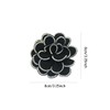 Flower Shoe Clips for Heels 3D Rhinestone Flower Heels Accessories