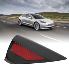 Estink Rear Right Bumper Reflector Light, 1100781 99 D Right Rear Tail Light Panel Mount Reflector Cover Rear Right Passenger Quarter Panel Port Cover for Model 3 Y