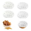 Wbgraceful 4Pcs Bowl Covers, Bread Proofing Cover with 3-4 Inch