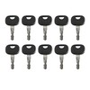 TUKEVA Pack of 10 14603 Ignition Keys Universal Construction Machinery