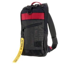 AVIREX One Shoulder Bag Body Bag 3. Navy Red