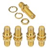 BOOBRIE Pack of 5 SMA Female to Female Coaxial Adapter