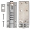 Weielt Digit Combination Locking Bolt, 4 Digit Sliding Lockable 120mm