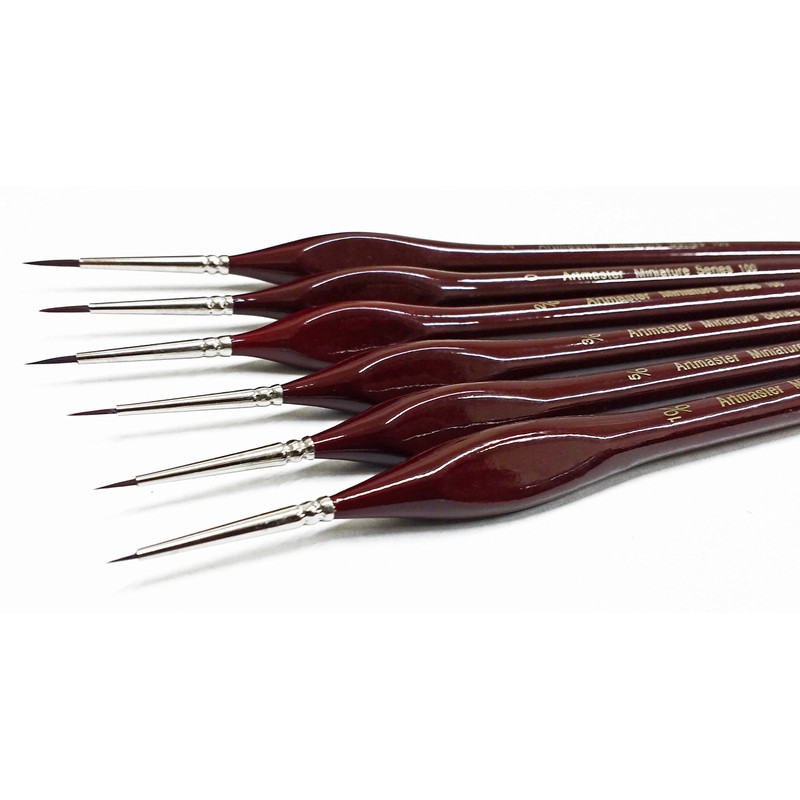Artmaster Artists & Modelmakers Fine Detail Brush Set of 6