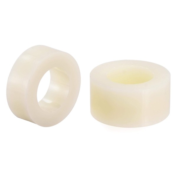 TA-VIGOR 300Pcs Nylon ABS Round Plastic Spacer Washer, ID 8.2mm