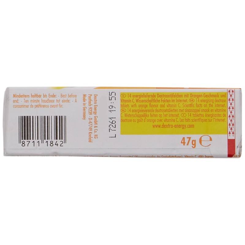 Dextro Energy Tablets Orange, 47g