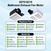 S97018218 Bathroom Exhaust Fan Motor Replacement Parts, Fits QTXEN110, QTRN110,