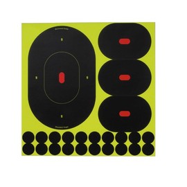 Birchwood Casey Shoot-N-C 9 Targets, 3 Replacement Centers, 100 Pasters, 120ct