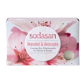 Sodasan Almond & Avocado soap (2 x 100 g)