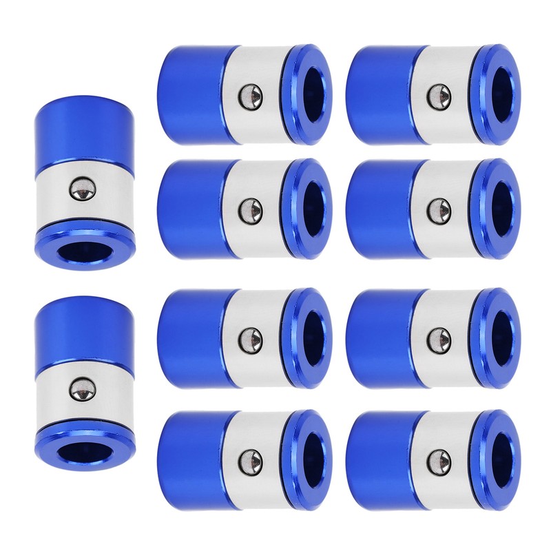 10PCS Screwdriver Magnetic Ring Anti Slip Drill Bits Magnetizer Ring