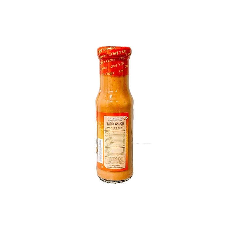 Chef's Choice Sauces (Chef's Choice Satay Sauce 5oz)