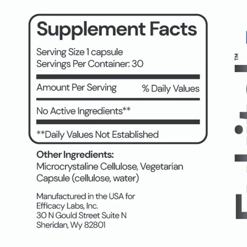 Fukitol Placebo Pills 30 ct - When It's Time to