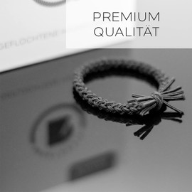 Reskthetic® Hair Scrunchie - High Quality Braided Hair Bobbles with Perfect Hold, Extremely Tear-Resistant Braid Elastics, Comfortable to the Hair