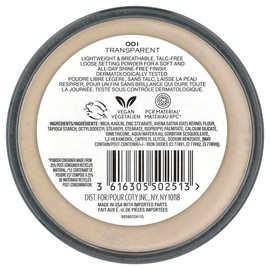 Rimmel London Stay Matte, Loose Setting Powder, 001 Transparent, 0.63 oz (18 g)