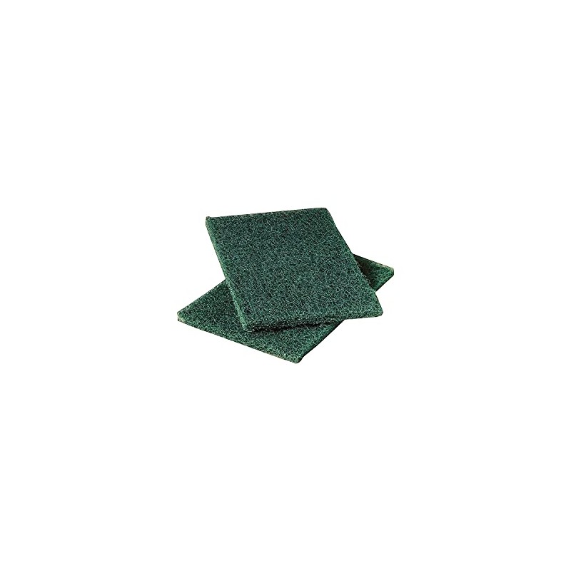 Scotch-Brite 86 Commercial Heavy-Duty Scouring Pad, Green, 6 x 9,