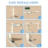 Mini Split Wall Mounting Bracket Outdoor, for 7000-12000 BTU Universal