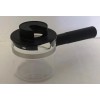 Bene Casa 4-Cup Replacement Carafe.Jarra de vidrio para cafetera Espresso.
