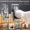 Refoiner Automatic Feeder for Cats, Dogs, Rabbits, Automatic Feeding Devices,