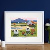 'Nice to See Ewe' Mounted Print by Thomas Joseph -