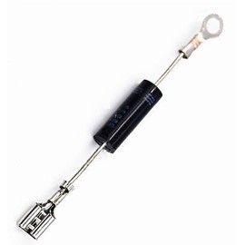 EXPHV11 Microwave High Voltage Diode (Rectifier) For GE, LG, AMANA, ELECTROLUX, GE, KENMORE, MAYTAG, WHIRLPOOL, Frigidaire T3512, 3512, T4512, H, CL01-12, HVM12, 512 H, 12Kv, 350mA