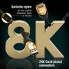 ELG 8K Certified HDMI Cable 2.1 48Gbps 6.6FT/2M,Ultra High Speed