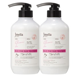 J.Mella in France Pure Blossom Chew Hair Treatment, 2 units, 500ml / 제이멜라 인 프랑스 퓨어 블러썸 츄 헤어 트리트먼트, 2개, 500ml