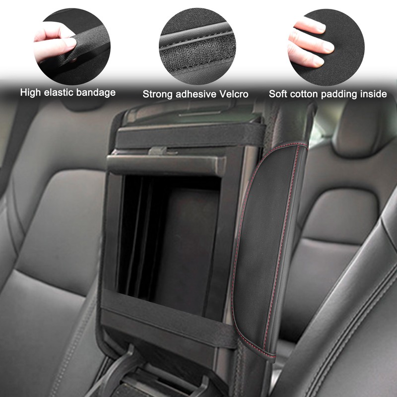 SENSHINE 1.2in Thickness Center Console Cover for Chevy Silverado GMC