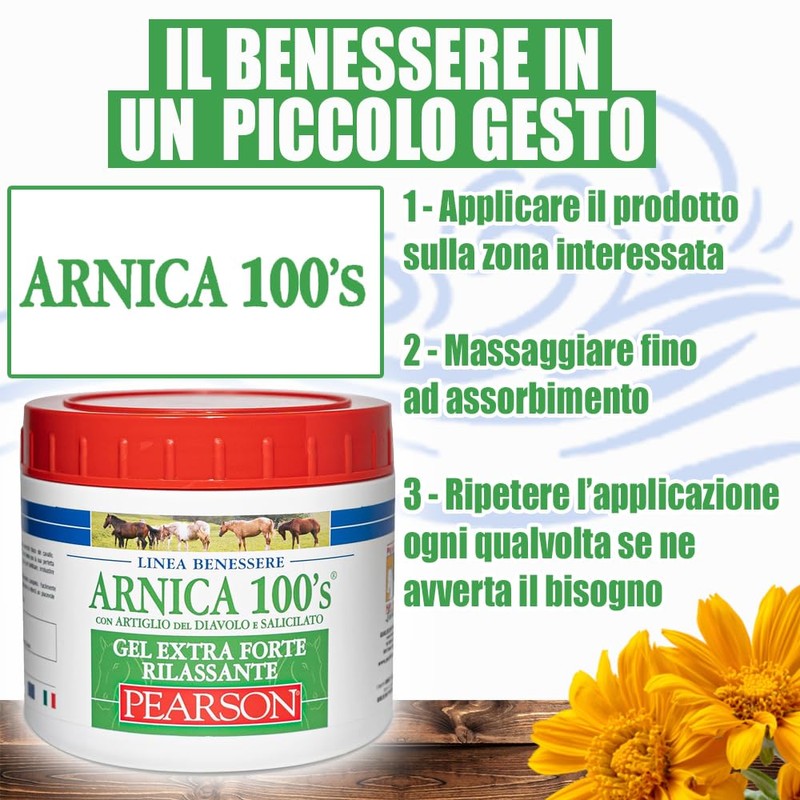 Pearson Arnika 100's Gel Extra Strong Relaxing 500 ml 5504399