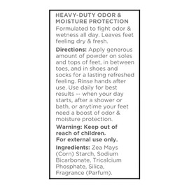Quality Choice Odor Destroying Foot Powder