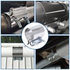 Exhaust Pipe Clamp 4.0 Inch Butt Joint Exhaust Clamp for