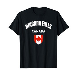 Niagara Falls Canada Canadian Flag T-Shirt