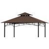 SCOCANOPY Upgraded Ripstop Fabric Replacement Canopy Grill BBQ Gazebo Roof