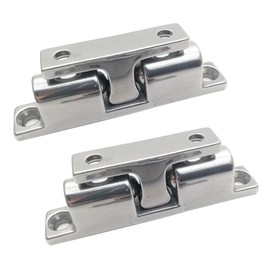 Solid Stainless Steel Cabinet Door Catch,glrovazas 2Pcs Cabinet Latch Roller Catch Furniture Cabinet Door Dual Ball Tension Latch Closet Ball Roller Catch Latch with Screw (43mm)