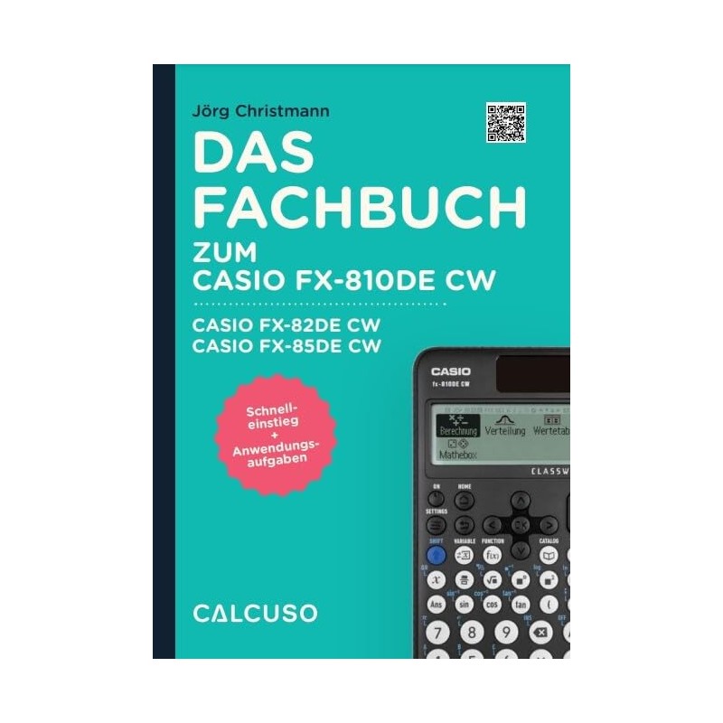 Calcuso Casio FX-810DE CW ClassWiz Pocket Calculator Pink