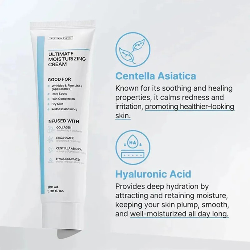 Crema Hidratante Juvenil Ultimate Formula, Crema Coreana,