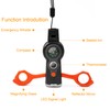 Emergency Survival Function Whistle, Outdoor Multifunctional Tool Safety Whistle with