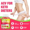 Apple Cider Vinegar Gummies, Keto ACV Gummies with The Mother,