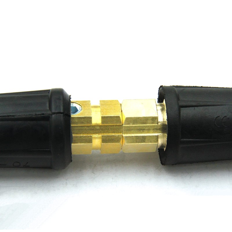 Welding Knight Welding Cable Joint Quick Connector Pair DINSE-Style 400Amp-500Amp